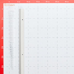 Порог алюминиевый угловой наружный 19х19х900 мм дуб ривалго белый - фото 2