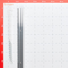 Порог алюминиевый угловой наружный 40х20х1800 мм без покрытия - фото 2