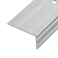 Порог алюминиевый угловой наружный 40х20х900 мм без покрытия - фото 4