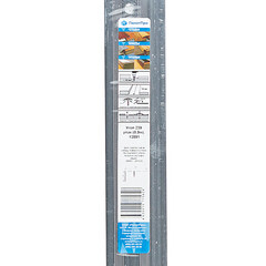 Порог алюминиевый угловой наружный 40х20х900 мм без покрытия - фото 3