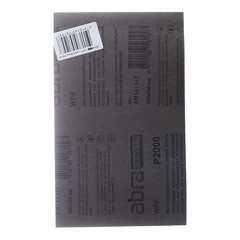 Наждачная бумага Abraforce WPF 140х230 мм Р2000 влагостойкая - фото 2