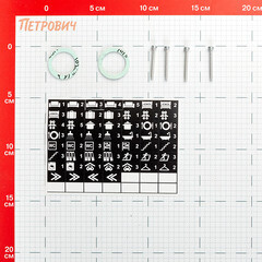 Коллектор для теплого пола Tece 1 ВР(г) х 8 выходов 3/4 НР(ш) ЕК х 1 ВР(г) с расходомерами (77310008) - фото 2