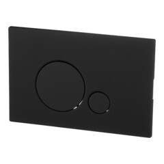 Изображение товара Клавиша смыва для инсталляций BelBagno Sfera черная (BB017-SR-NERO.M)