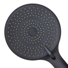 Лейка для душа ARGOtech Combi d120 мм 3 режима без шланга пластик черная (AGD 20.1320 B) - фото 4