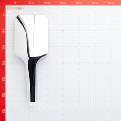 Лейка для душа ARGOtech Pulsar 140х105 мм 3 режима без шланга пластик хром/черная (AGD 20.1317 B) - фото 2