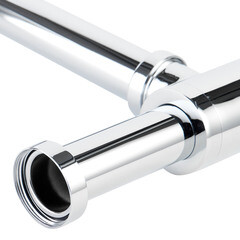 Сифон для раковины Tokito 1 1/4х50 мм без выпуска с соединением 32 мм хром (TOK-SHI-L32CH) - фото 4