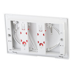 Клавиша смыва для инсталляций Alcadrain М7 белая (542185) - фото 3