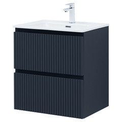 Тумба под раковину Акванет Джейн 60 см подвесная маренго (00335427) - фото 7