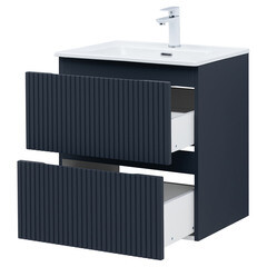 Тумба под раковину Акванет Джейн 60 см подвесная маренго (00335427) - фото 6