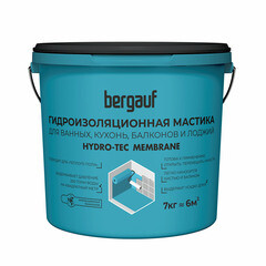 Изображение товара Мастика гидроизоляционная акриловая Bergauf Hydro-Tec Membrane 7 кг