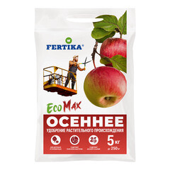 Изображение товара Удобрение для деревьев и луковичных культур гранулированное Тукосмесь EcoMax Осеннее Fertika 5 кг