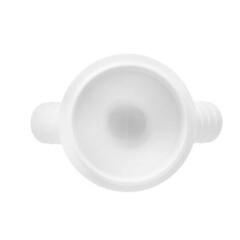 Переходник ДТРД двойной 16/25х40 мм для подключения сливного шланга с хомутами - фото 3