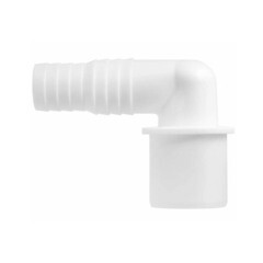 Переходник ДТРД угловой 16/25х32 мм для подключения сливного шланга с хомутом - фото 2