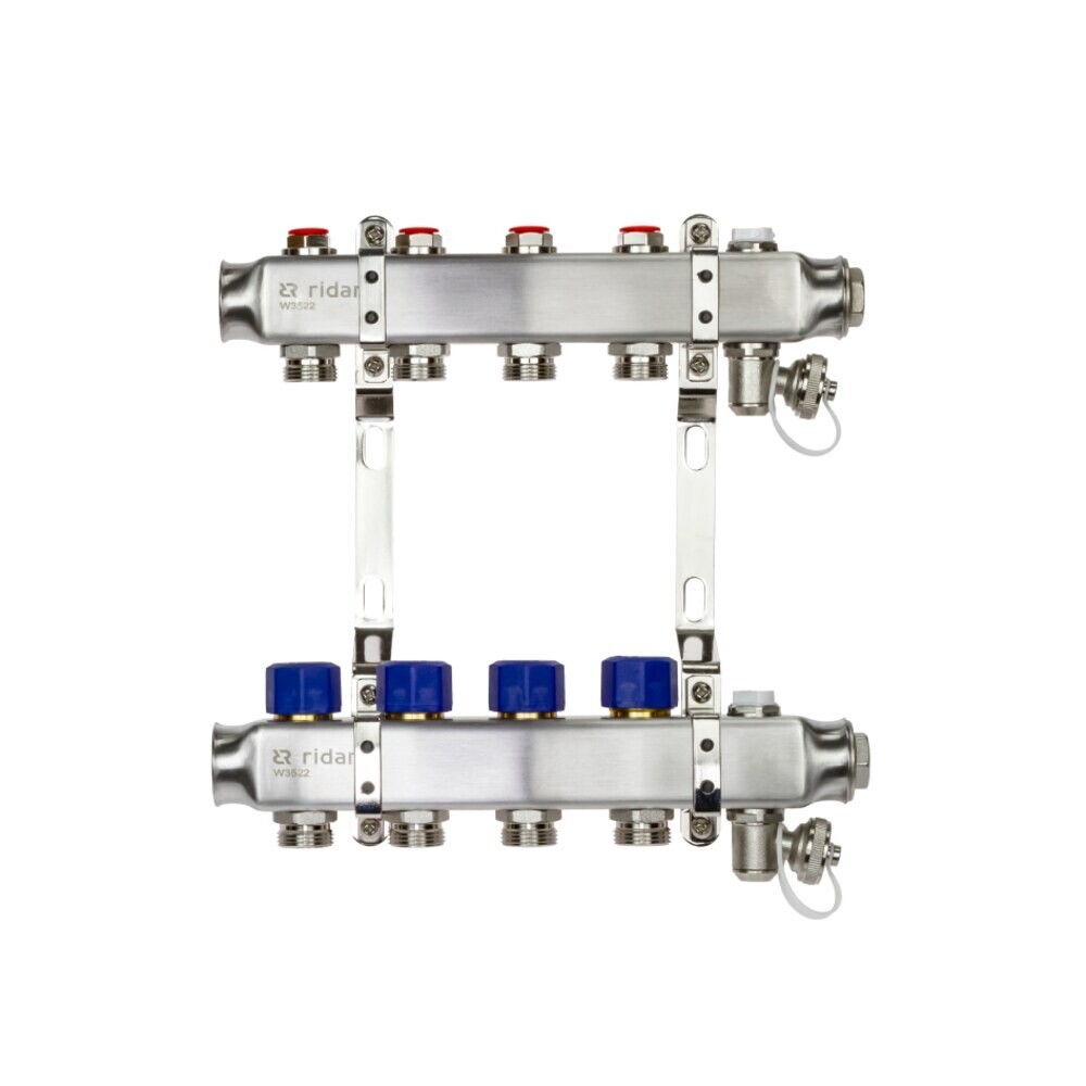 

Коллекторная группа Ридан SSM-2R 1 ВР(г) х 2 выхода 3/4 НР(Ш) ЕК х 1 ВР(г)