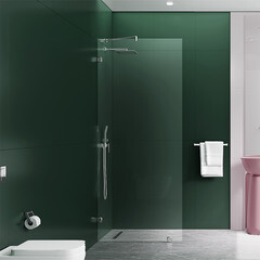 Душевая перегородка Walk in Ulitka хром 80х195 см стекло прозрачное 8 мм (74104038) - фото 3