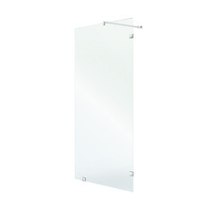 Душевая перегородка Walk in Ulitka хром 90х195 см стекло прозрачное 8 мм (74104039) - фото 1