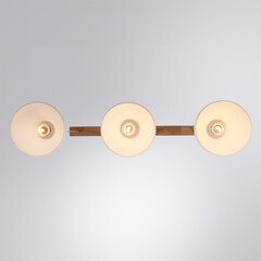 Светильник подвесной Arte Lamp Caprice E27 180 Вт 1 кв.м бежевый IP20 (A4184SP-3BR) - фото 4