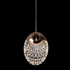 Светильник светодиодный подвесной Arte Lamp Vitoria 4000К 5 Вт 1 кв.м золото IP20 (A2095SP-1GO) - фото 4