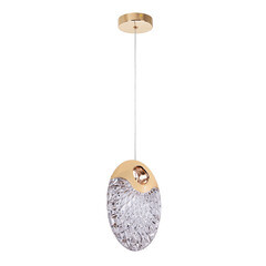 Светильник светодиодный подвесной Arte Lamp Vitoria 4000К 5 Вт 1 кв.м золото IP20 (A2095SP-1GO) - фото 1