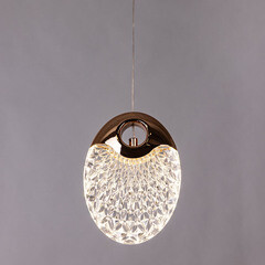 Светильник светодиодный подвесной Arte Lamp Vitoria 4000К 5 Вт 1 кв.м золото IP20 (A2095SP-1GO) - фото 3