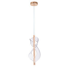 Светильник светодиодный подвесной Arte Lamp Fiorita 4000К 14 Вт 3 кв.м золото IP20 (A2093SP-1GO)