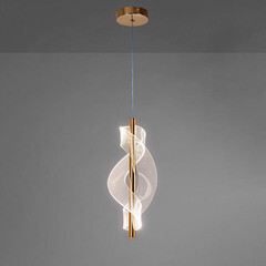 Светильник светодиодный подвесной Arte Lamp Fiorita 4000К 14 Вт 3 кв.м золото IP20 (A2093SP-1GO) - фото 3