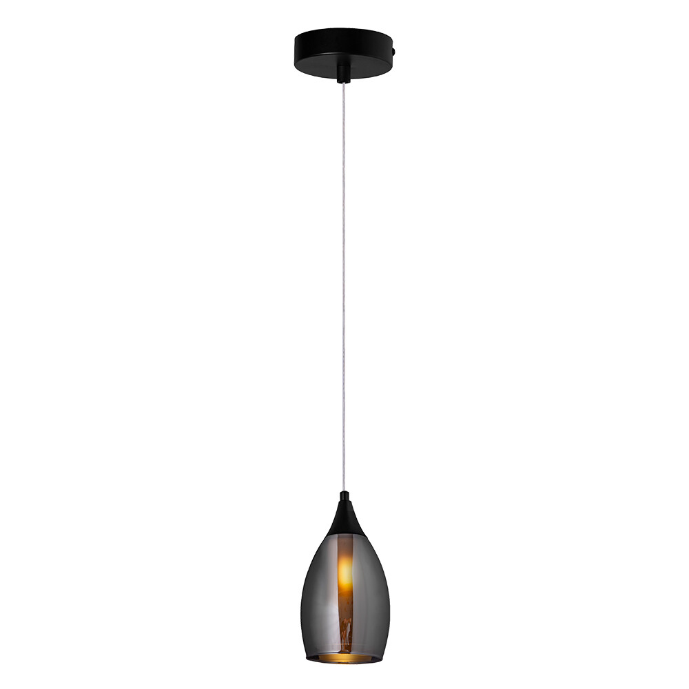 

Светильник подвесной Arte Lamp Barry E14 40 Вт 1 кв.м черный IP20 (A7951SP-1BK)
