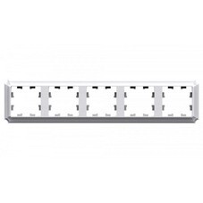 Рамка Systeme Electric AtlasDesign Antique пятиместная лотос (ATN101305)