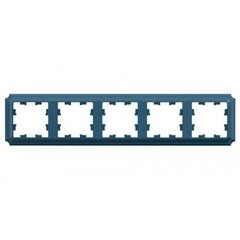 Изображение товара Рамка Systeme Electric AtlasDesign Antique пятиместная изумруд (ATN100805)