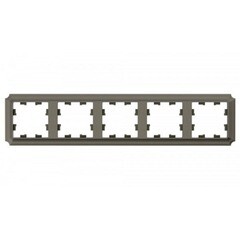 Изображение товара Рамка Systeme Electric AtlasDesign Antique пятиместная шампань (ATN100505)