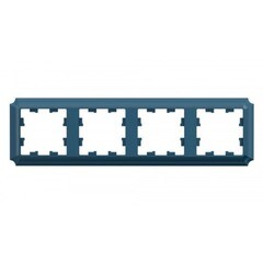 Изображение товара Рамка Systeme Electric AtlasDesign Antique четырехместная изумруд (ATN100804)