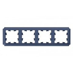 Изображение товара Рамка Systeme Electric AtlasDesign Antique четырехместная грифель (ATN100704)