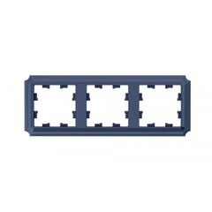 Изображение товара Рамка Systeme Electric AtlasDesign Antique трехместная грифель (ATN100703)