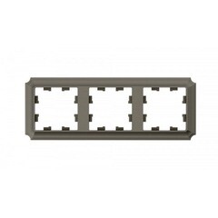 Изображение товара Рамка Systeme Electric AtlasDesign Antique трехместная шампань (ATN100503)