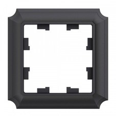 Рамка Systeme Electric AtlasDesign Antique одноместная базальт (ATN101401)