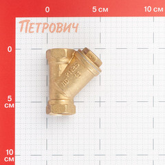 Фильтр косой БАЗ 1/2 ВР(г) х 1/2 ВР(г) (БАЗ.Ф.А50.15) - фото 2