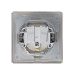 Розетка Systeme Electric Glossa встраиваемая платина со шторками (GSL001248) - фото 5