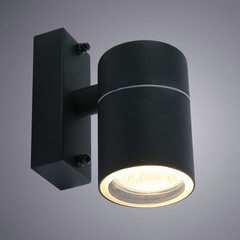 Светильник садово-парковый настенный Arte Lamp Mistero GU10 35 Вт IP44 (A3302AL-1BK) - фото 2