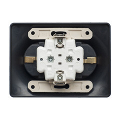 Розетка Systeme Electric Glossa встраиваемая шоколад (GSL000824) - фото 6