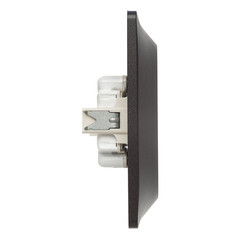 Розетка Systeme Electric Glossa встраиваемая шоколад (GSL000820) - фото 5