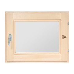 Изображение товара Окно деревянное Банные штучки 400х500х70 мм 1 створка поворотная
