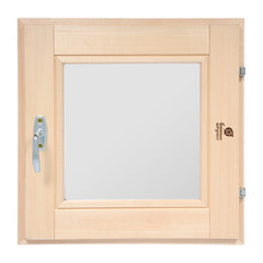 Окно деревянное Банные штучки 500х500х70 мм 1 створка поворотная - фото 1
