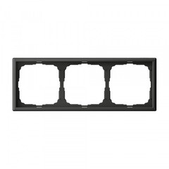 Изображение товара Рамка Systeme Electric ArtGallery трехместная базальт (SE GAL001403)