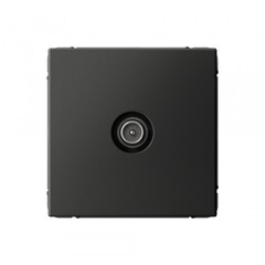 Изображение товара Розетка телевизионная Systeme Electric ArtGallery встраиваемая базальт (SE GAL001492)