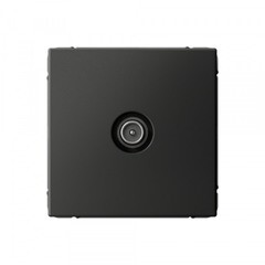 Изображение товара Розетка телевизионная Systeme Electric ArtGallery встраиваемая базальт 1DB (SE GAL001491)