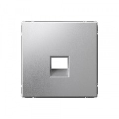 Изображение товара Накладка для компьютерной розетки Systeme Electric ArtGallery алюминий (SE GAL000384)