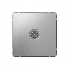 Изображение товара Розетка телевизионная Systeme Electric ArtGallery встраиваемая алюминий (SE GAL000392)