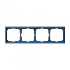 Изображение товара Рамка Systeme Electric ArtGallery четырехместная аквамарин (SE GAL001104)