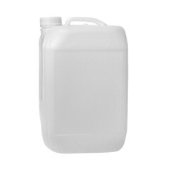 Канистра для жидкостей 10 л полиэтиленовая штабелируемая белая - фото 1