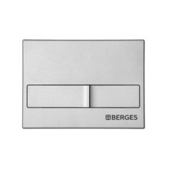 Изображение товара Клавиша смыва для инсталляций Berges Balance BL хром матовый (041412)